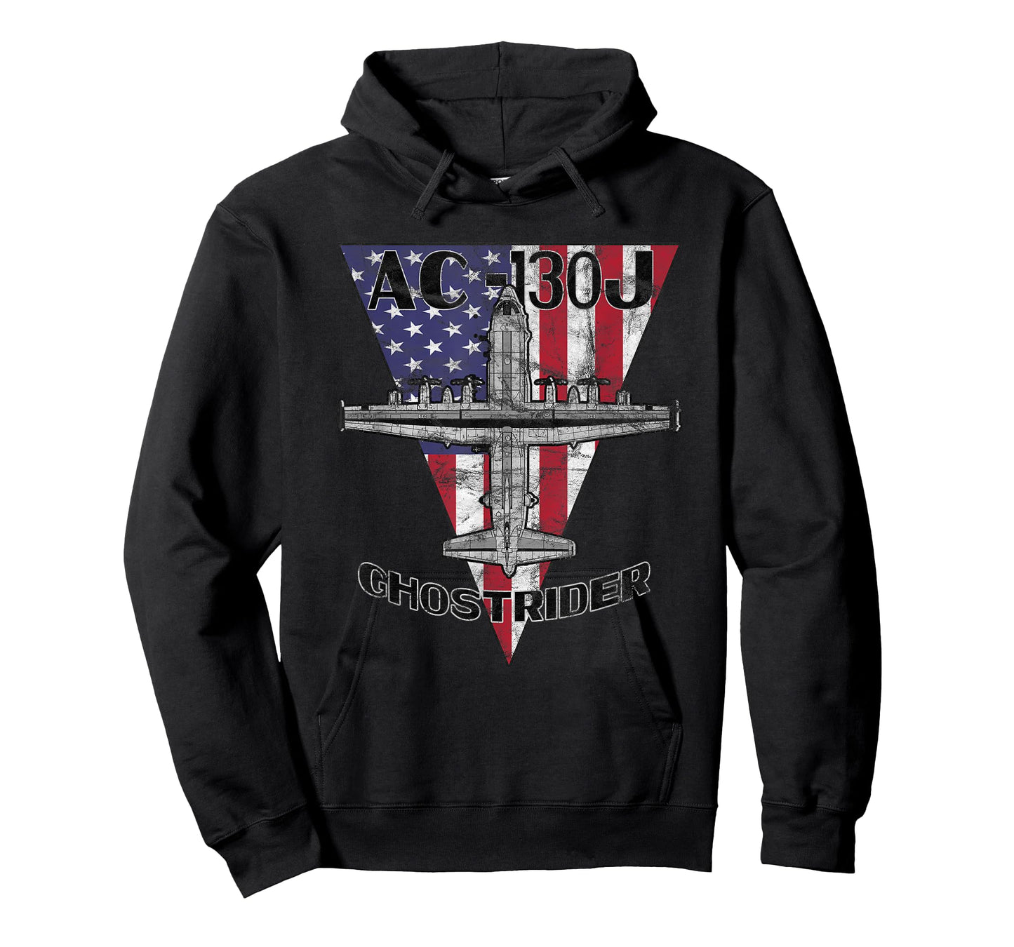 AC-130 J Ghostrider Military Airplane Patriotic Vintage T-Shirt