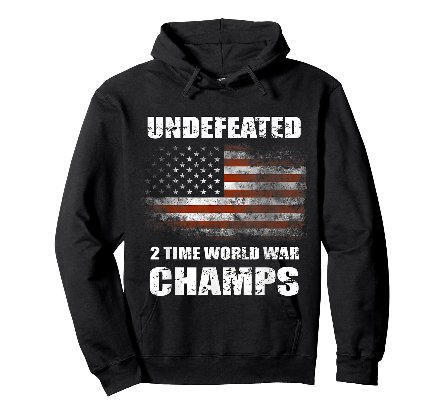 Undefeated 2 Time World War T Shirt 4th Of July Shirts Gifts T-Shirt