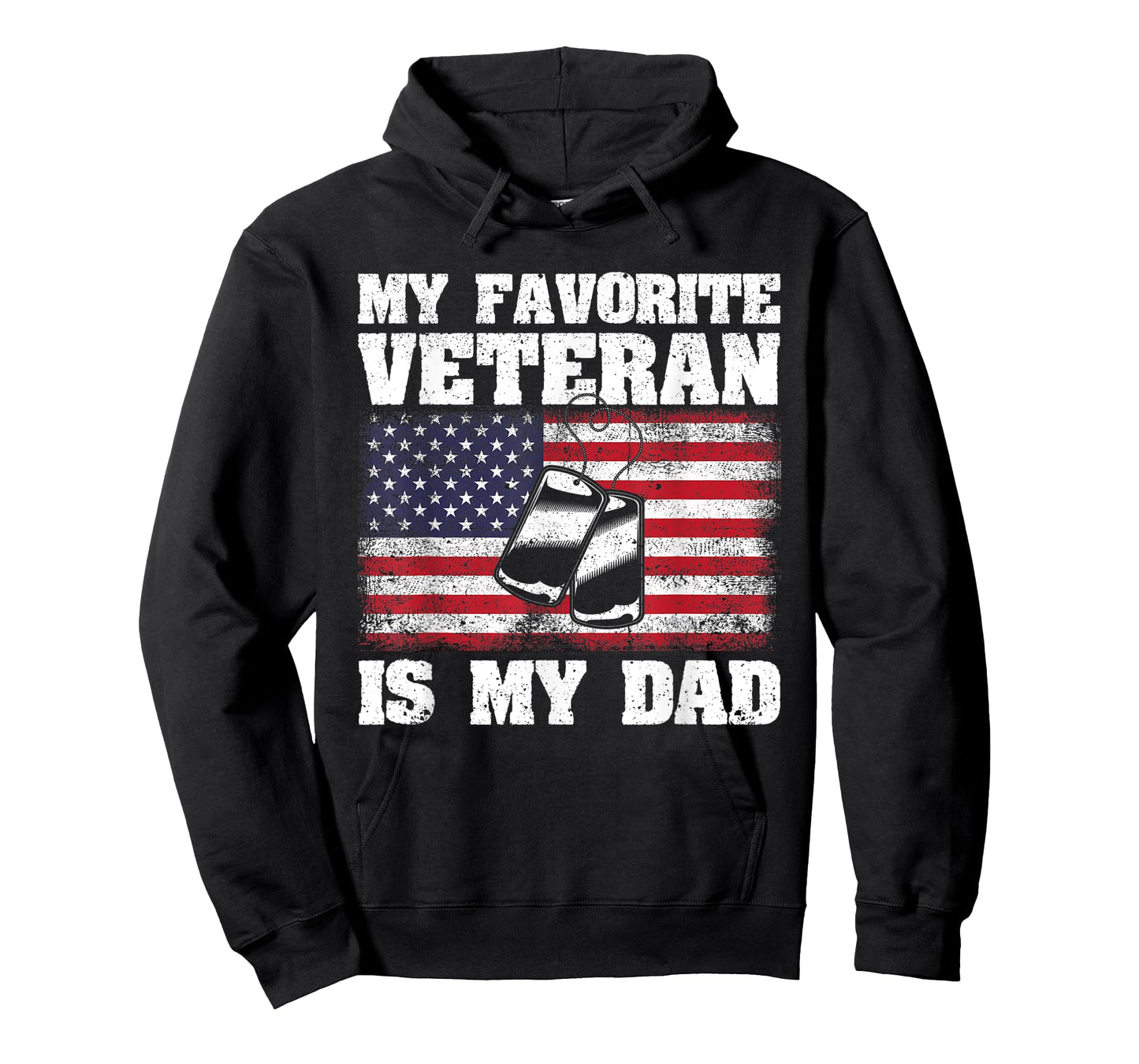 My Favorite Veteran Is My Dad Funny Father Veterans Day Papa T-Shirt