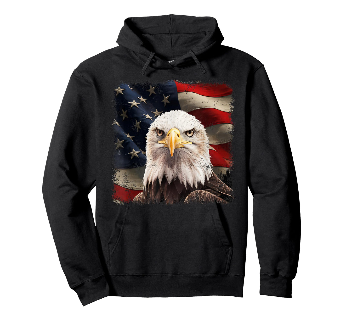 American Flag & Bald Eagle | Patriotic T-Shirt