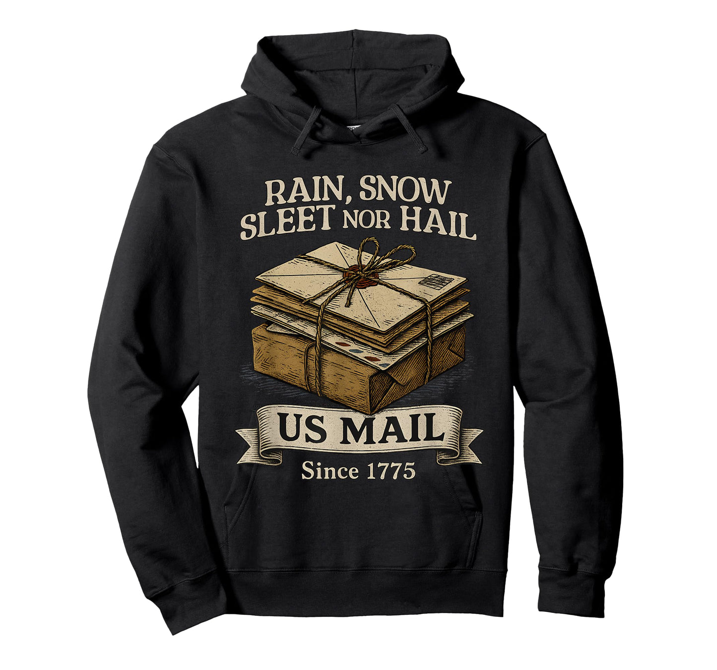 Postal Worker Delivering U.S. Mail 1775-2025 250 Years T-Shirt