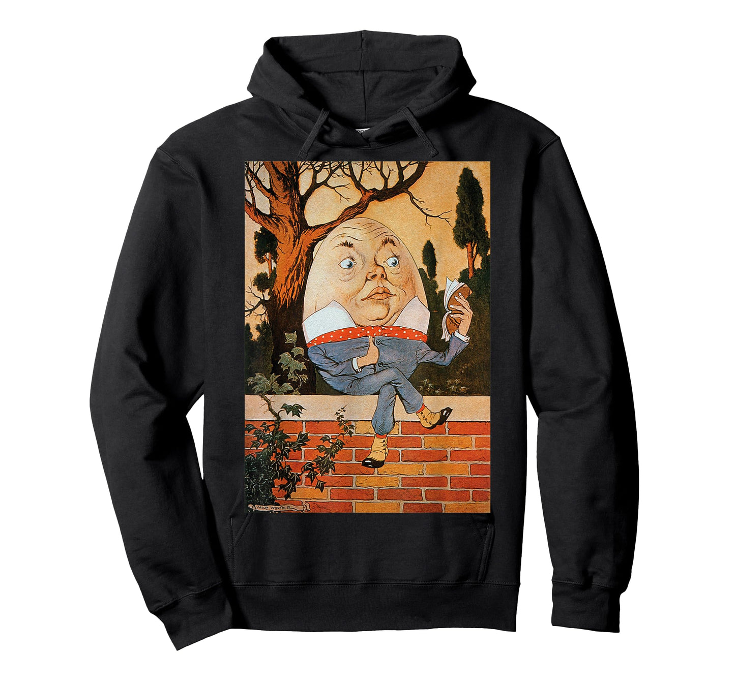 Classic Fairytale Nursery Rhymes Humpty Dumpty Sat on a Wall T-Shirt