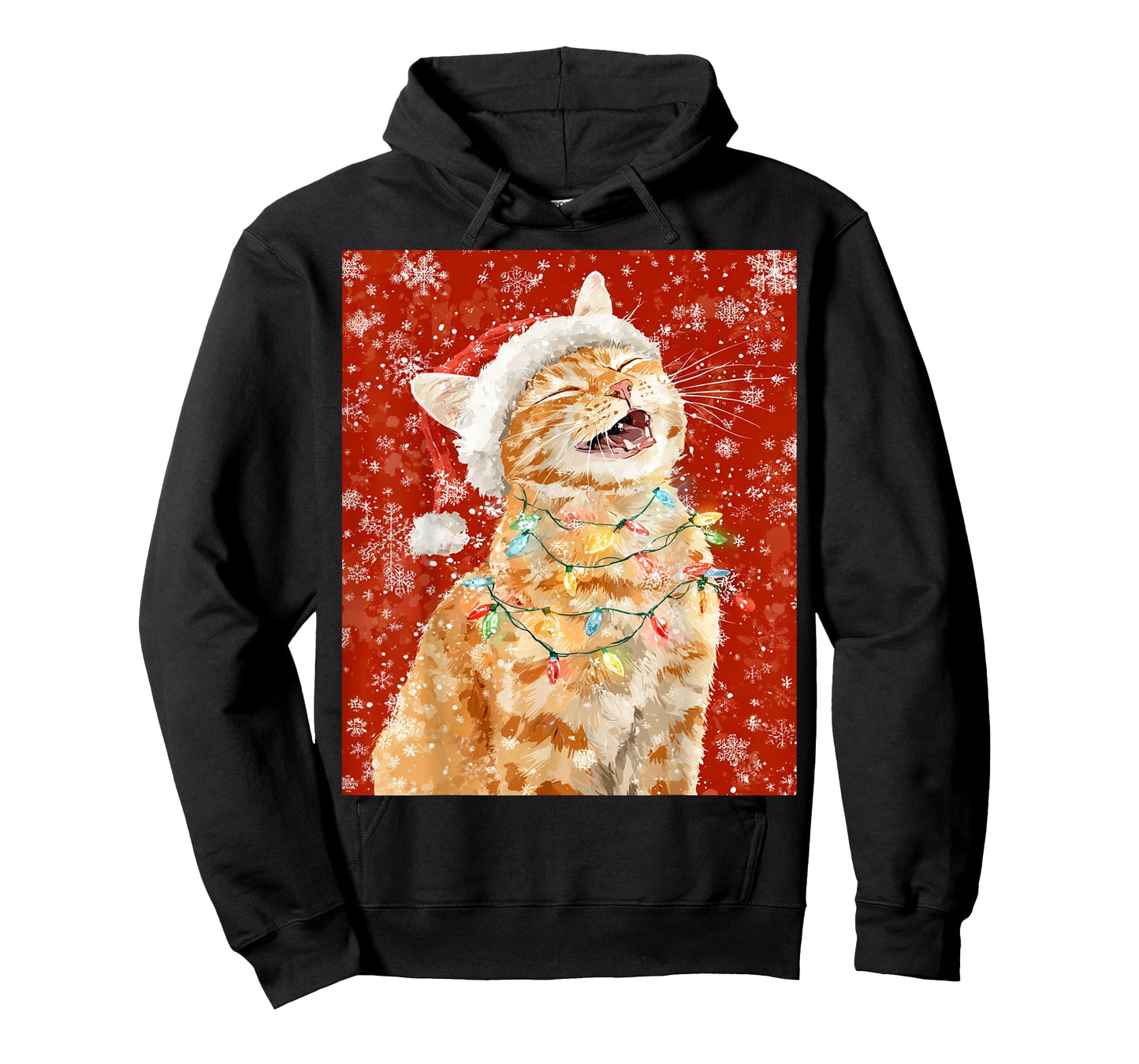 Christmas Orange Cat T-Shirt