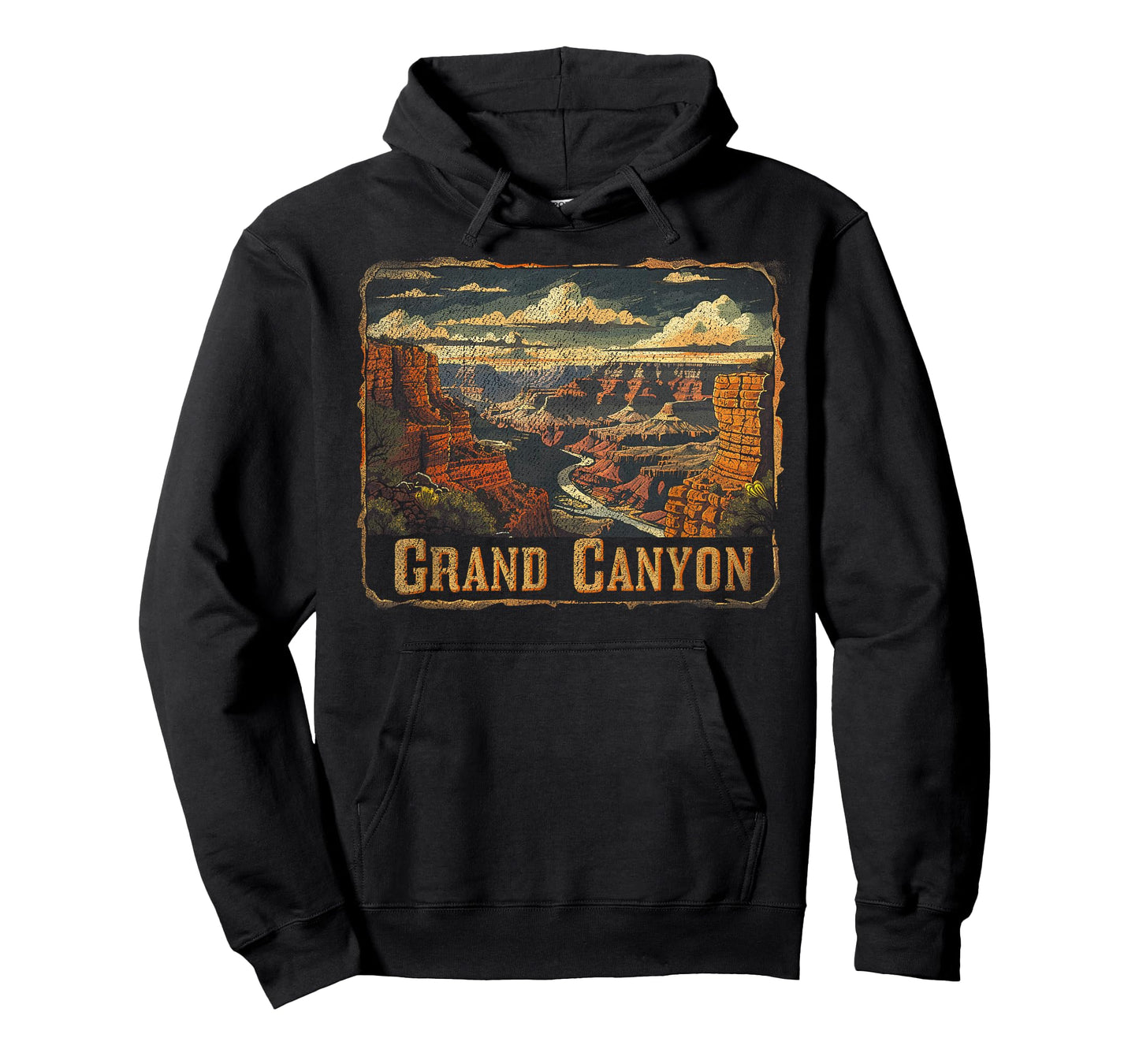 Grand Canyon - US National Park Vintage Men Women Kids Retro T-Shirt