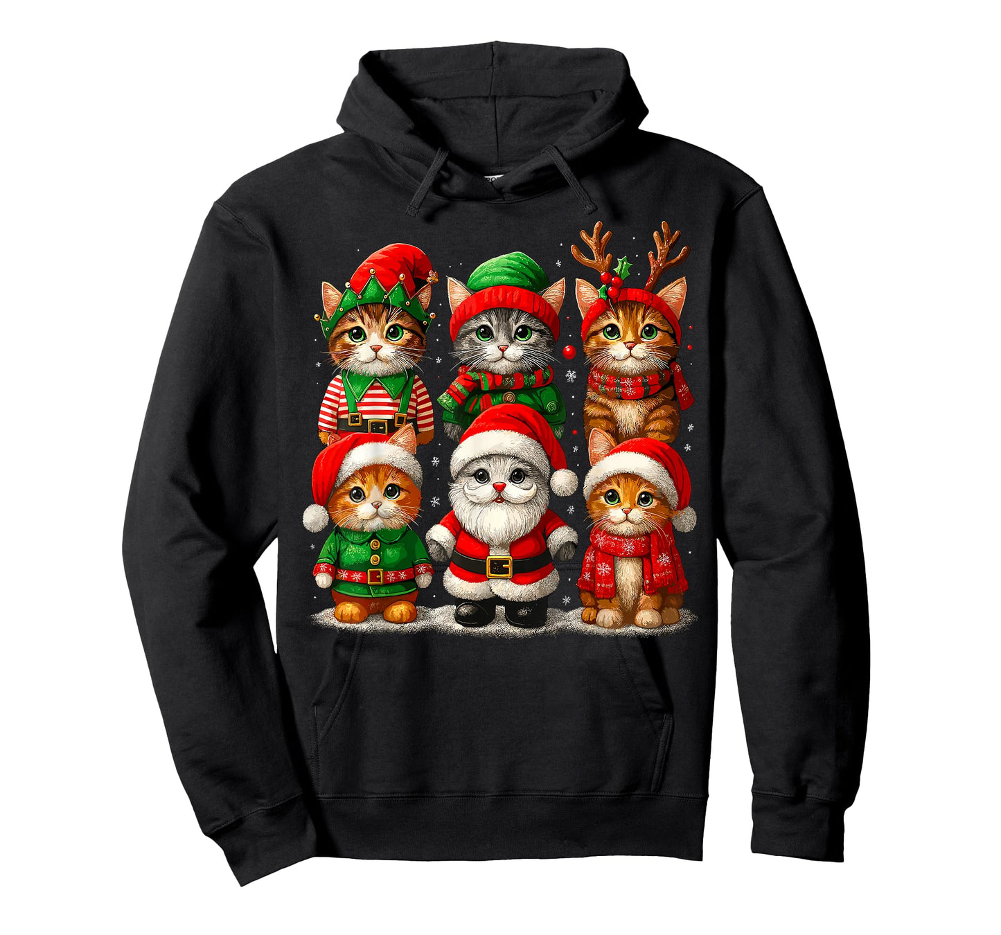 Cute Christmas Cats T-Shirt
