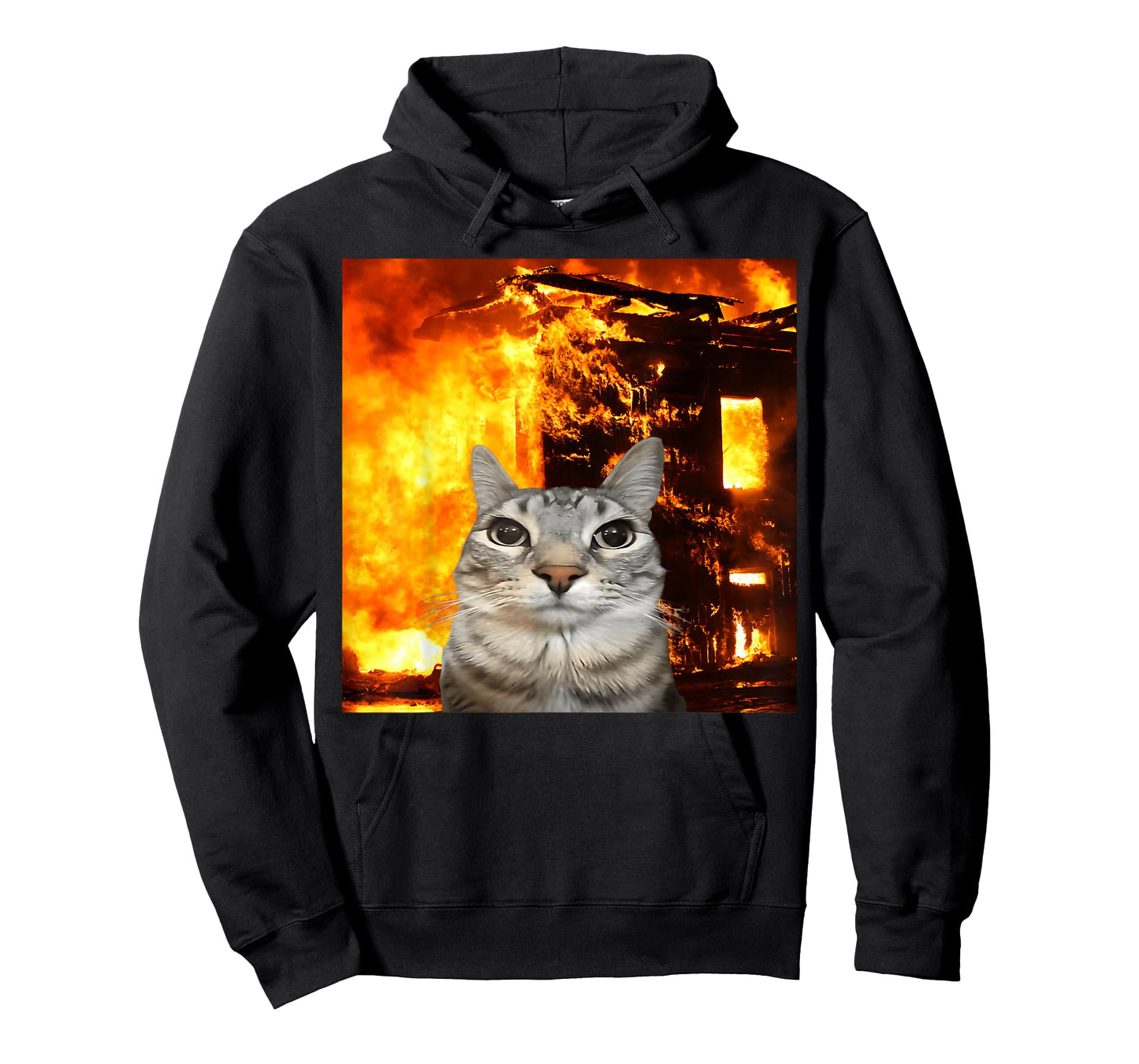 Funny Cat Meme Boys Girls Kids Women Men Teens Silly Graphic T-Shirt