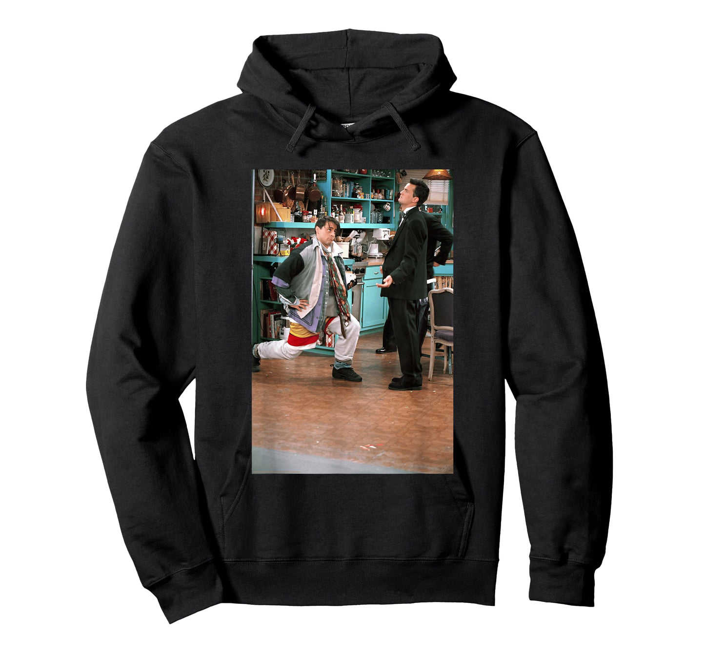 Friends Joey on One Knee with Chandler Photo TV Show T-Shirt