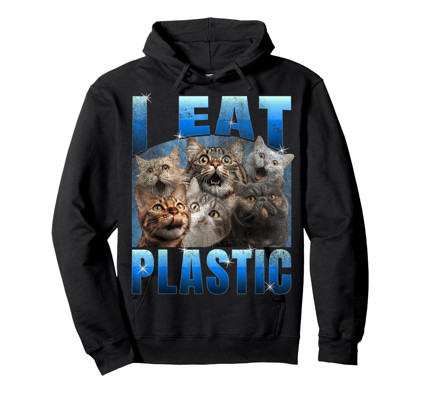 I Eat Plastic | Funny Cat Meme | DIY T-Shirt
