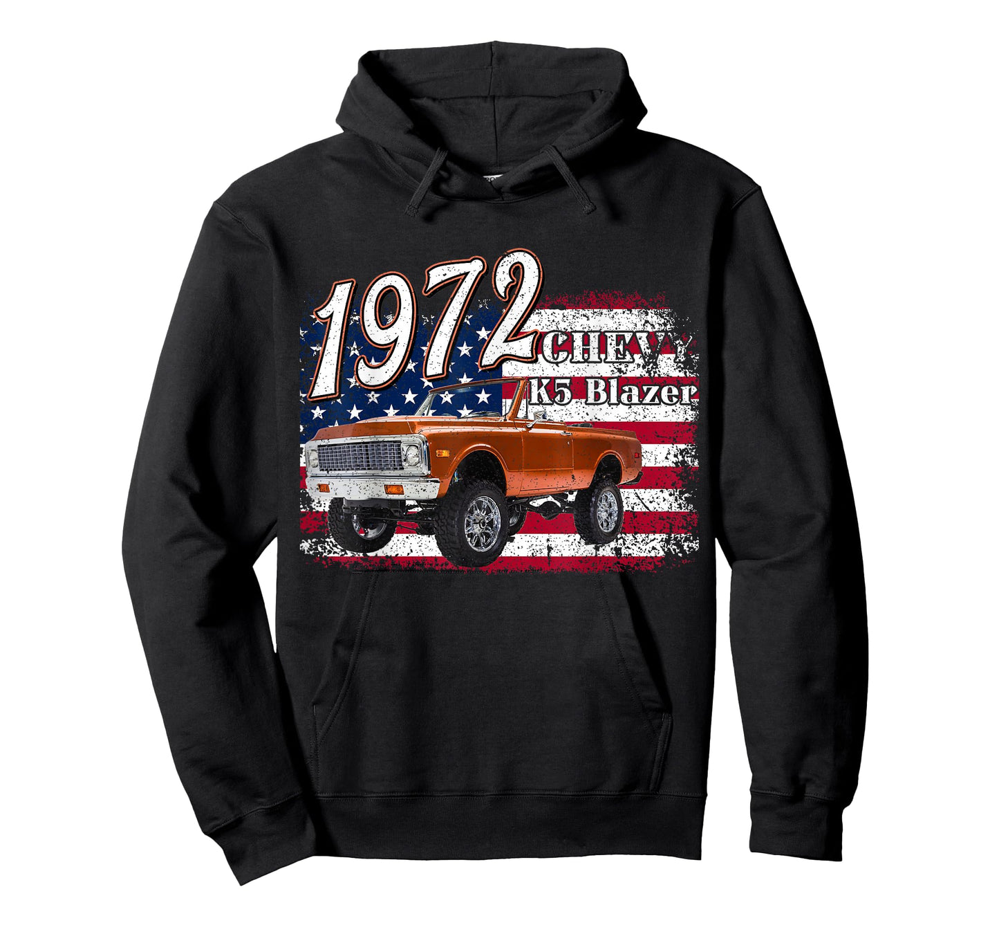 1972 72 K5 Blazer 4th Of July American Truck T-Shirt