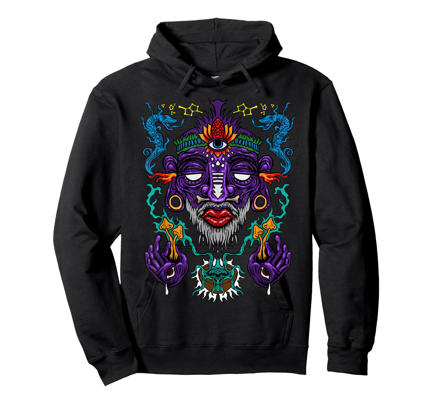 Colorful Witch Doctor | Psychedelic Shaman | Medicine Men T-Shirt