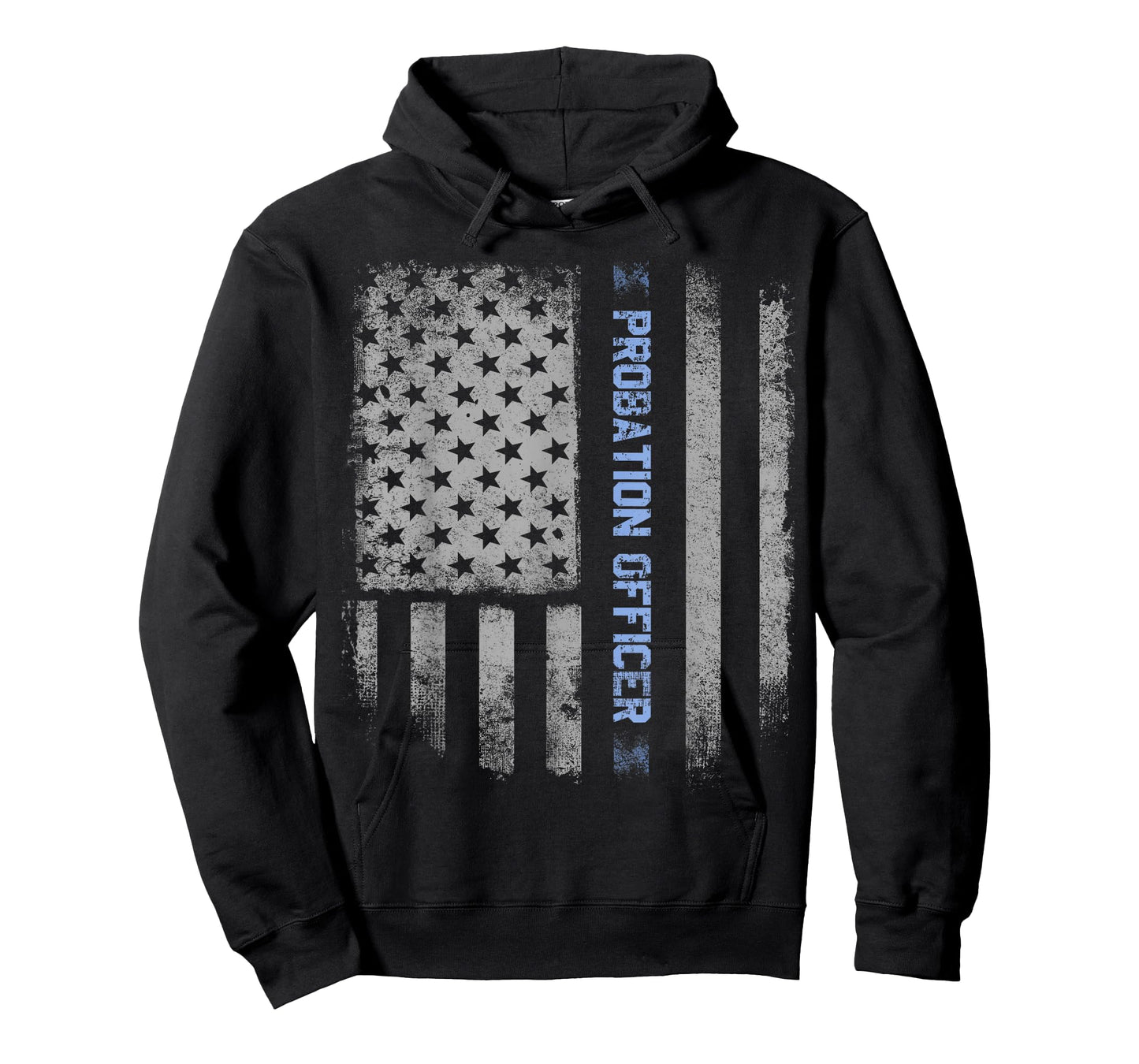Probation Officer US Flag T-Shirt
