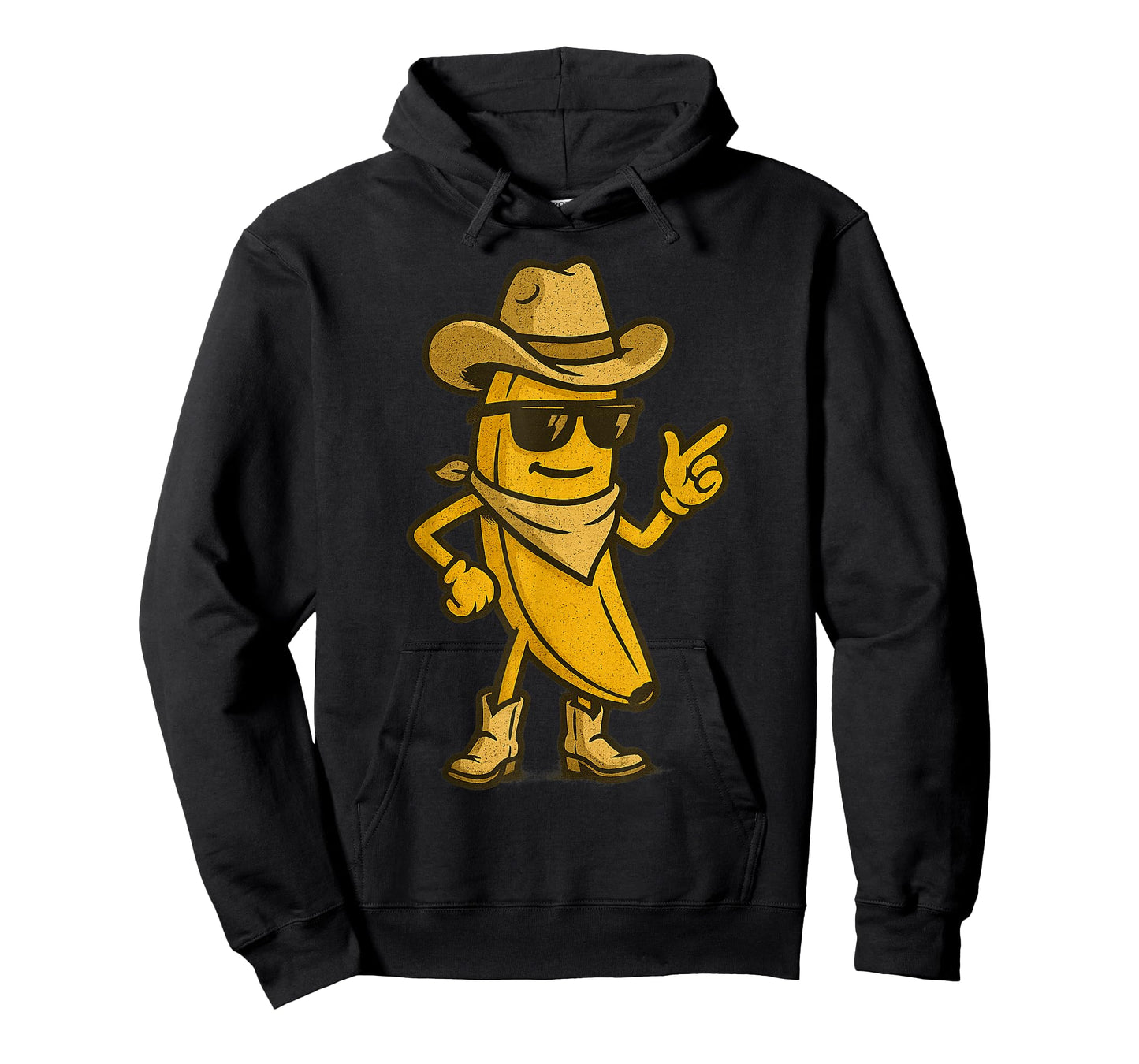 Banana Cowboy Cowgirl Country Western Funny Banana T-Shirt