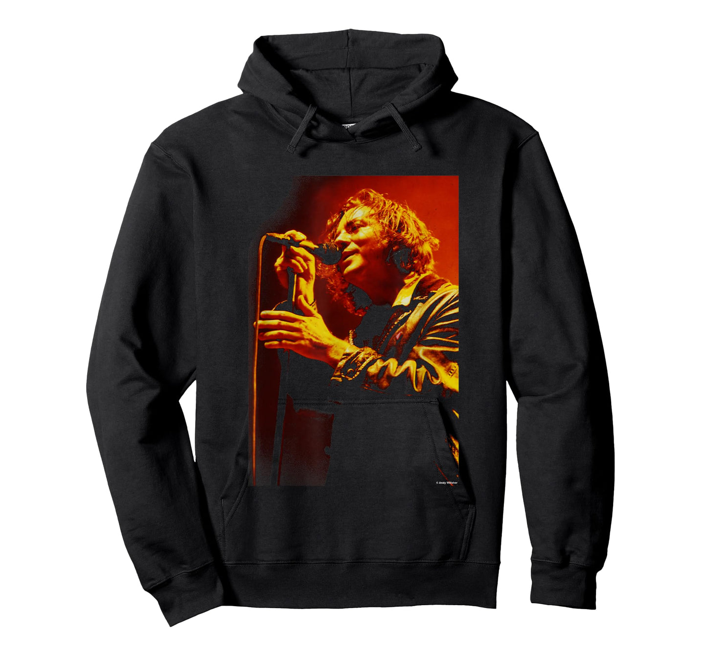 Eddie Vedder Pearl Jam Singer by Andy Willsher T-Shirt