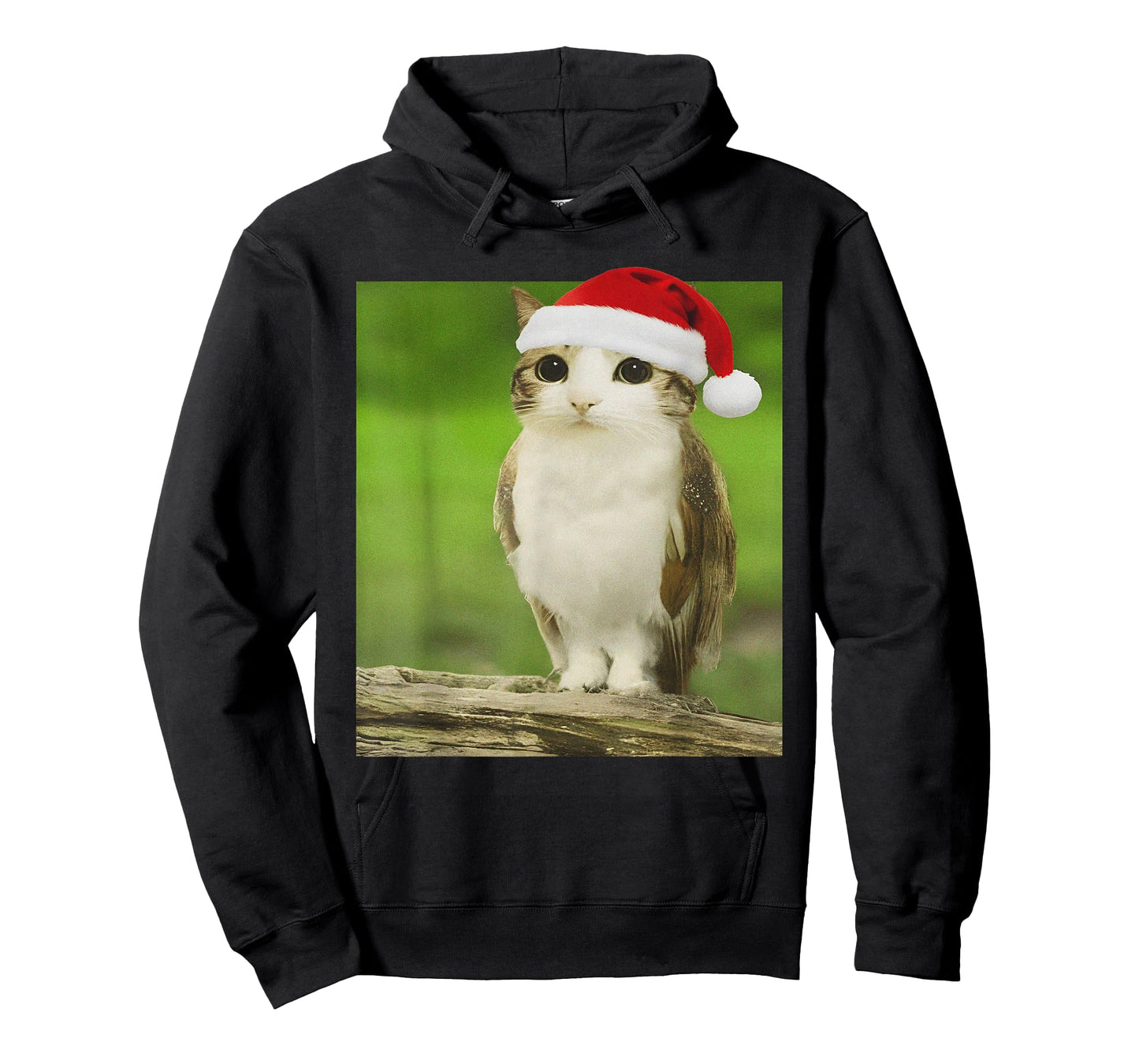Funny Adorable Cat Owl Meme Meowl Christmas T-Shirt