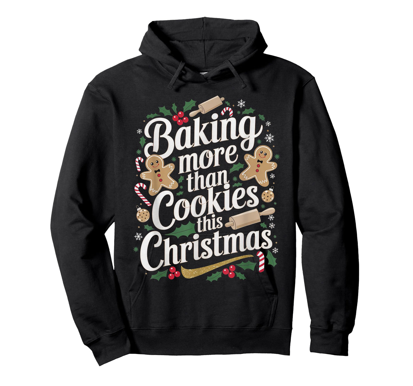 Baking More Than Cookies This Christmas Pregnancy Baby Baker T-Shirt
