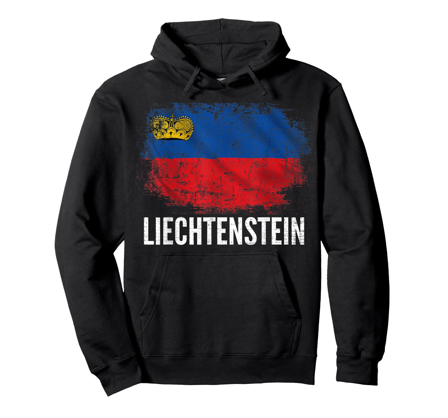 Vintage Liechtenstein Flag Gift T-Shirt