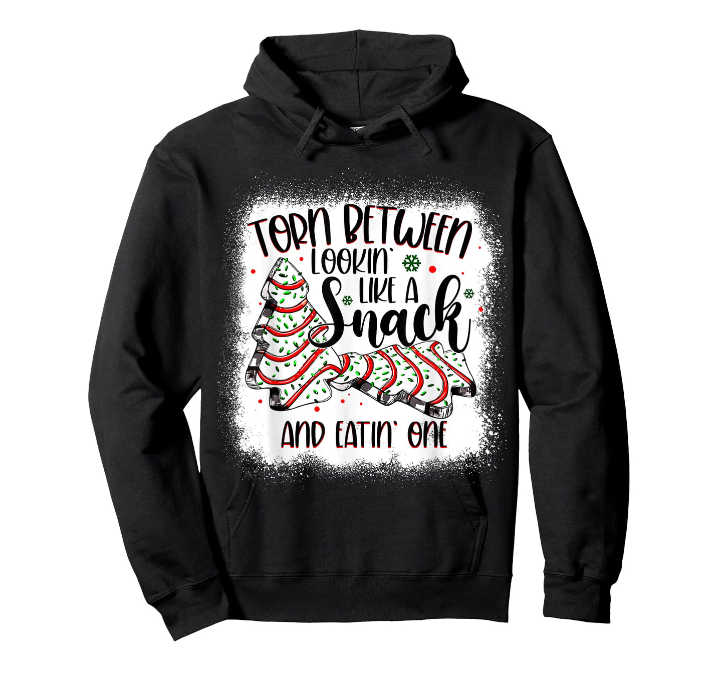 Christmas Tree Cake Torn Between Lookin Like a Snack Debbie T-Shirt