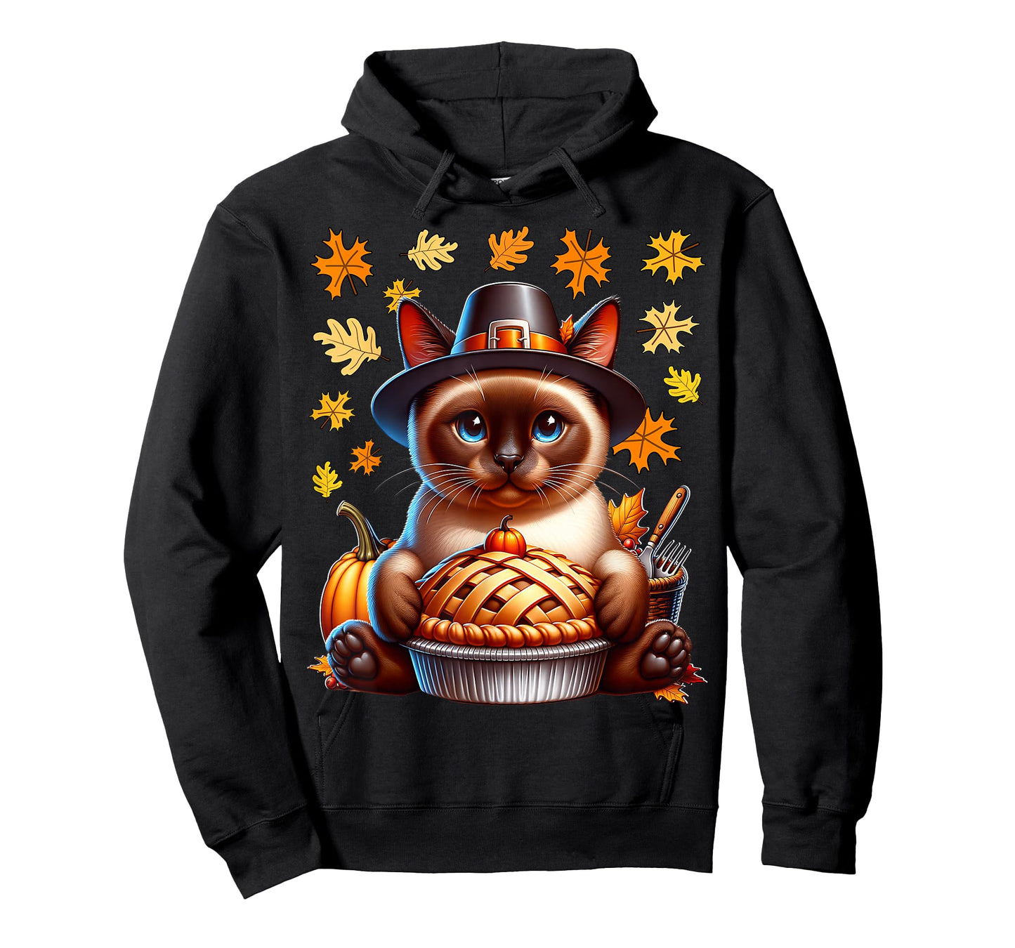 Siamese Cat Thanksgiving Siamese Cat Thanksgiving T-Shirt