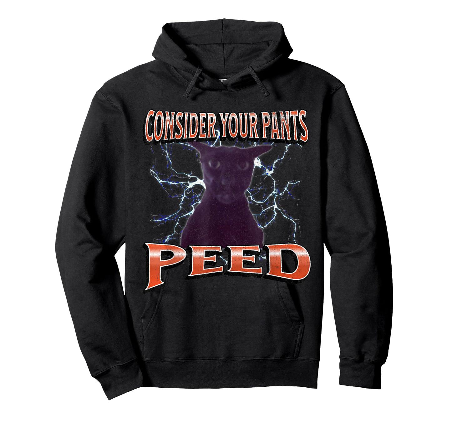 Consider Your Pants Peed Funny Cat Meme Bootleg Graphic T-Shirt