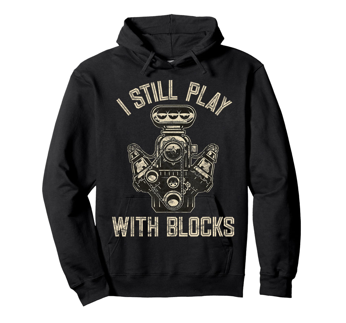 I Still Play With Blocks Racing | Maintenance Man Gift T-Shirt