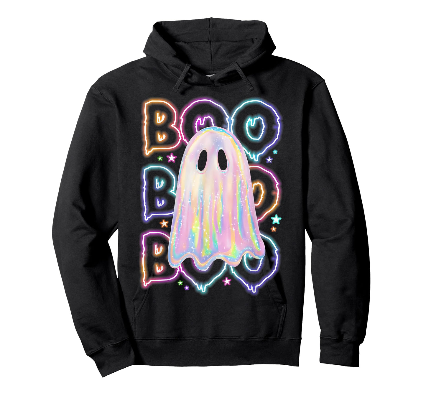 Cute Colorful Boo Ghost Boujee Halloween Costume Kid Toddler T-Shirt