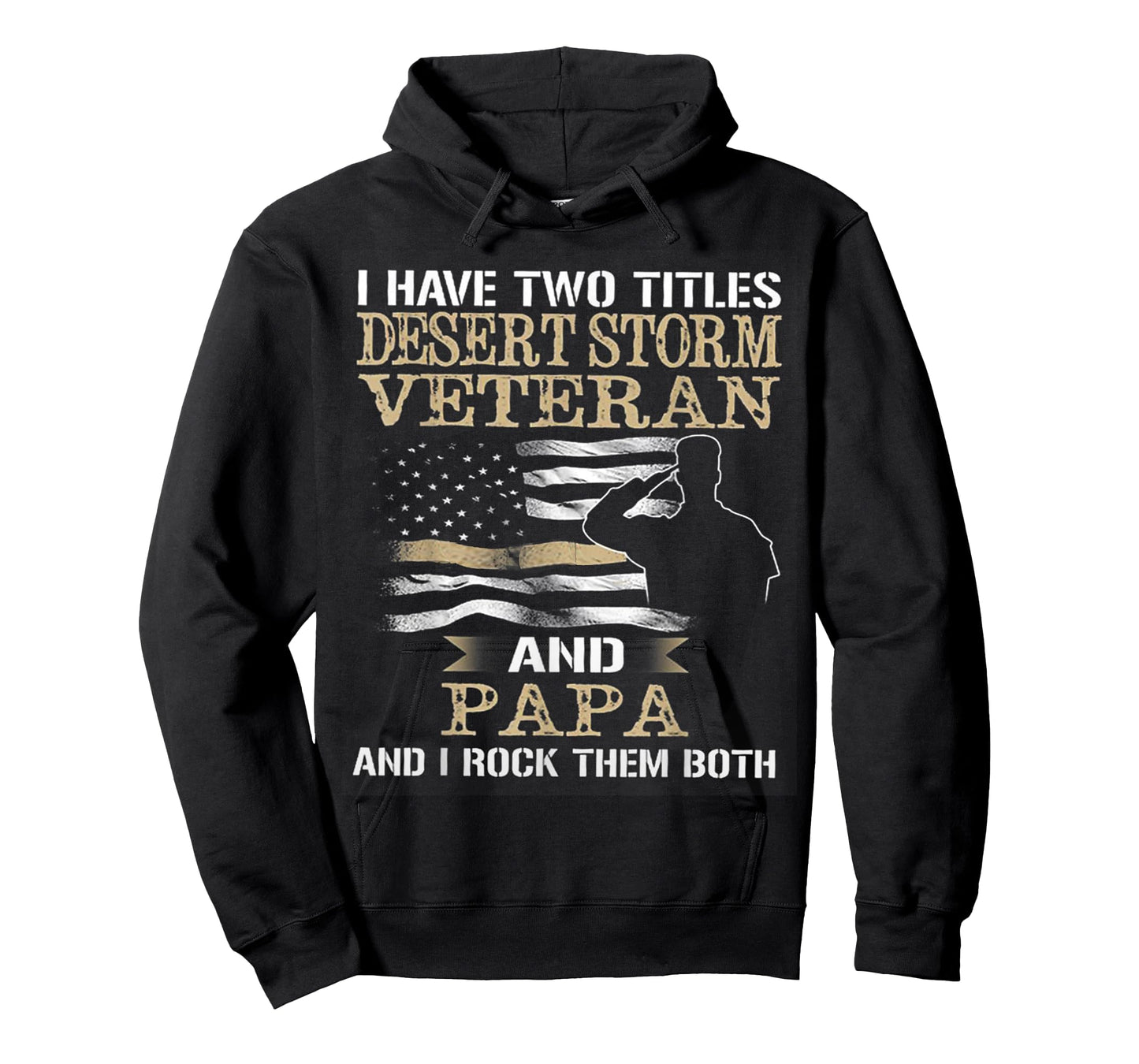 Dad and Desert Storm Veteran shirt Fathers day T-Shirt