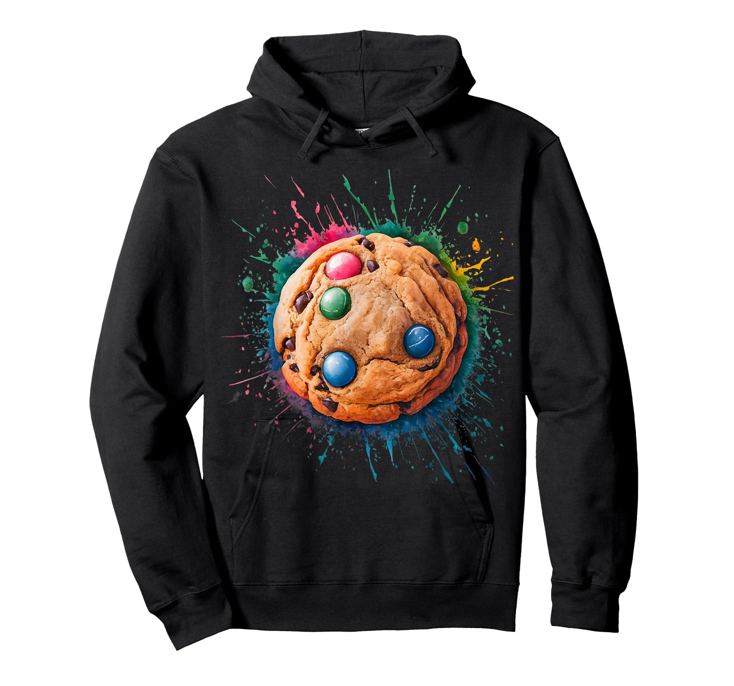 Baking Baker Men Woman Colorful Watercolor Cookie T-Shirt