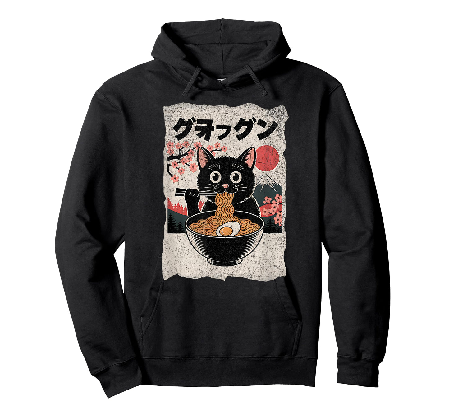 Cat Eating Ramen Japanese Ramen Cat Japan Anime Cat Ramen T-Shirt