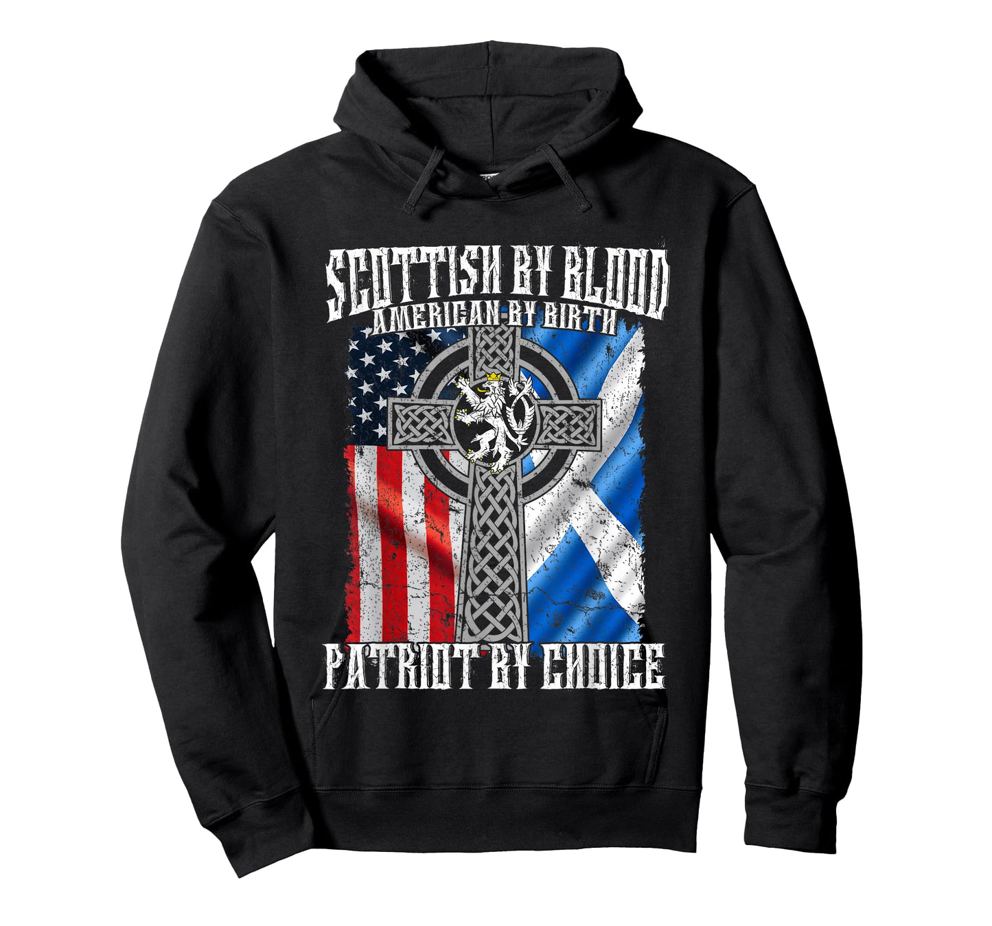 Scottish By Blood American By Birth Patriot By Choice T-Shirt