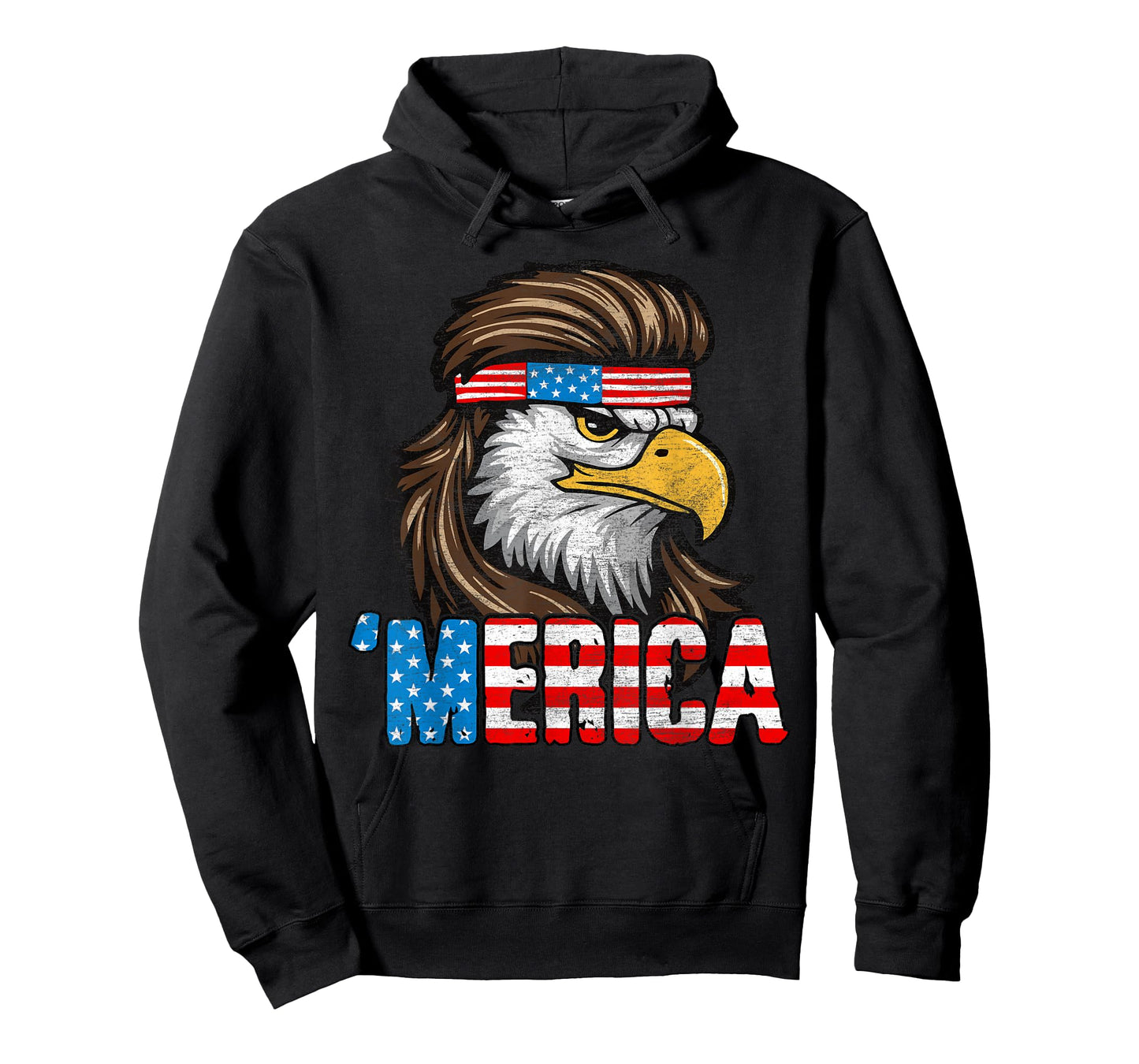 4th Of July Merica USA Flag Eagle Patriotic Men Women Kids T-Shirt