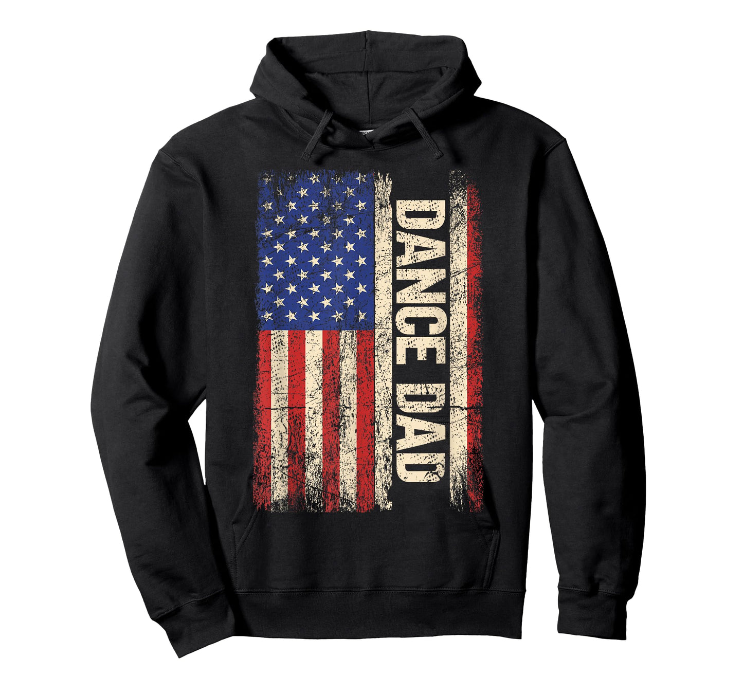 Dance Dad US American Flag Shirt Dancer Dancing Father Men T-Shirt