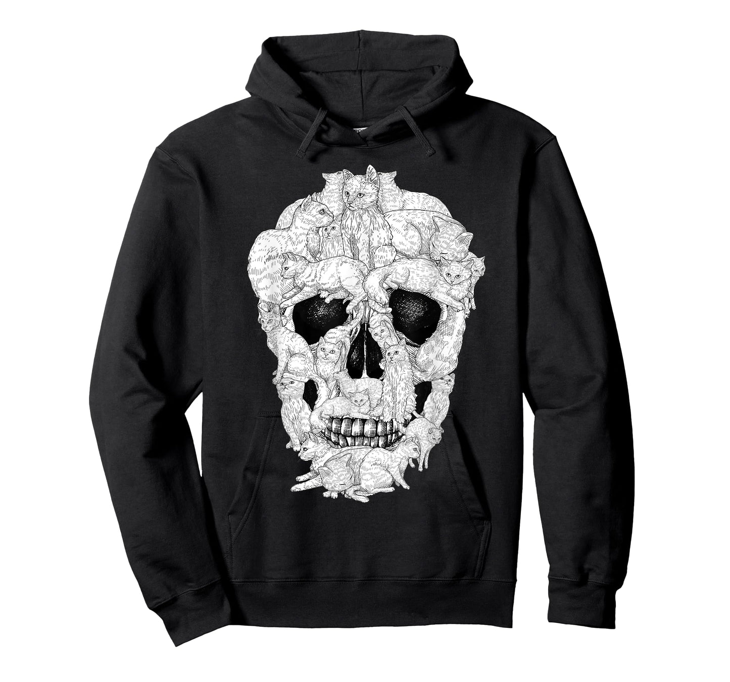 Best Cat Skull For Men Women Halloween Skeleton Cat Lover T-Shirt