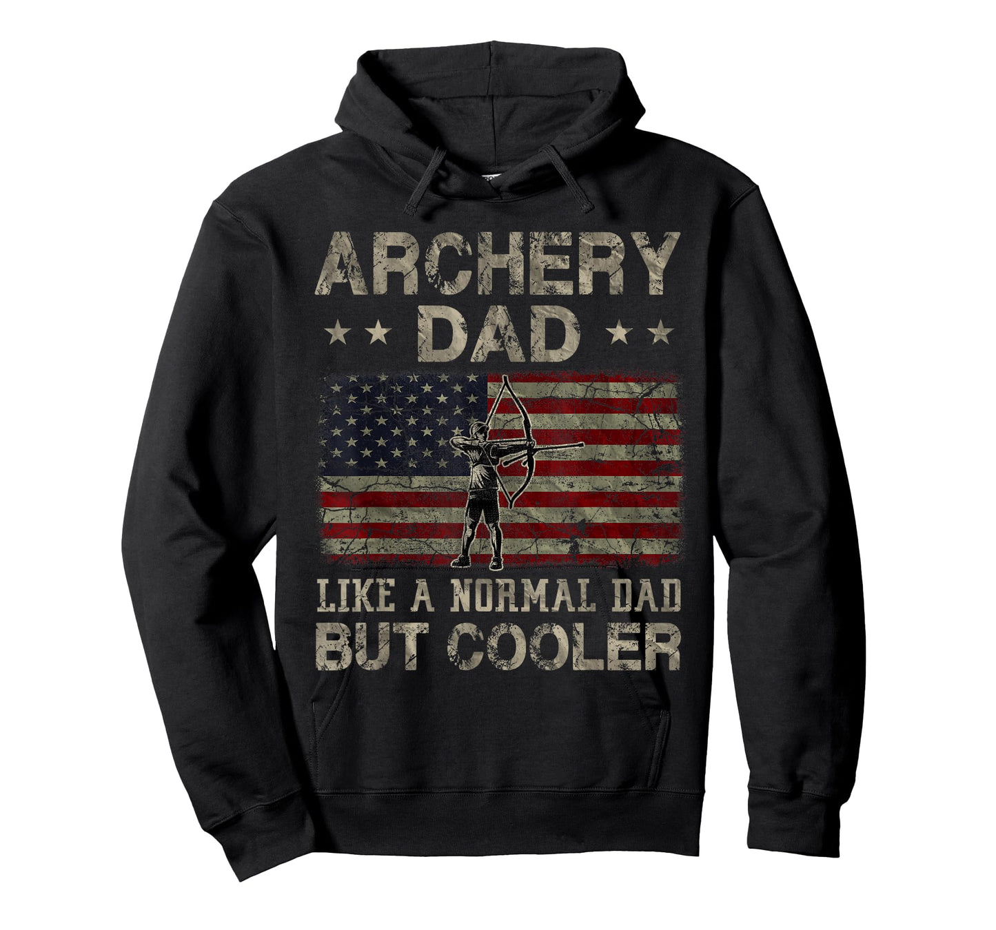 Archery Dad Like A Normal Dad But Cooler Father's Day T-Shirt