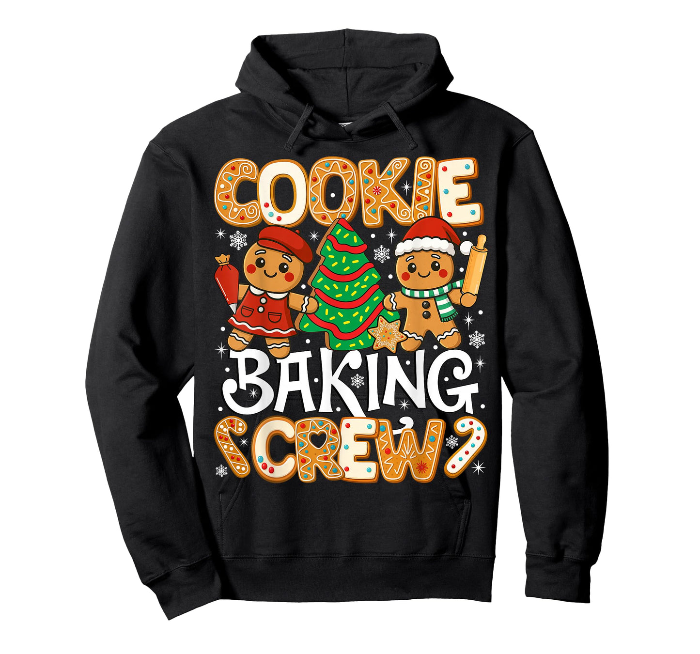 Christmas Cookie Baking Crew Family Baking Gingerbread Team T-Shirt