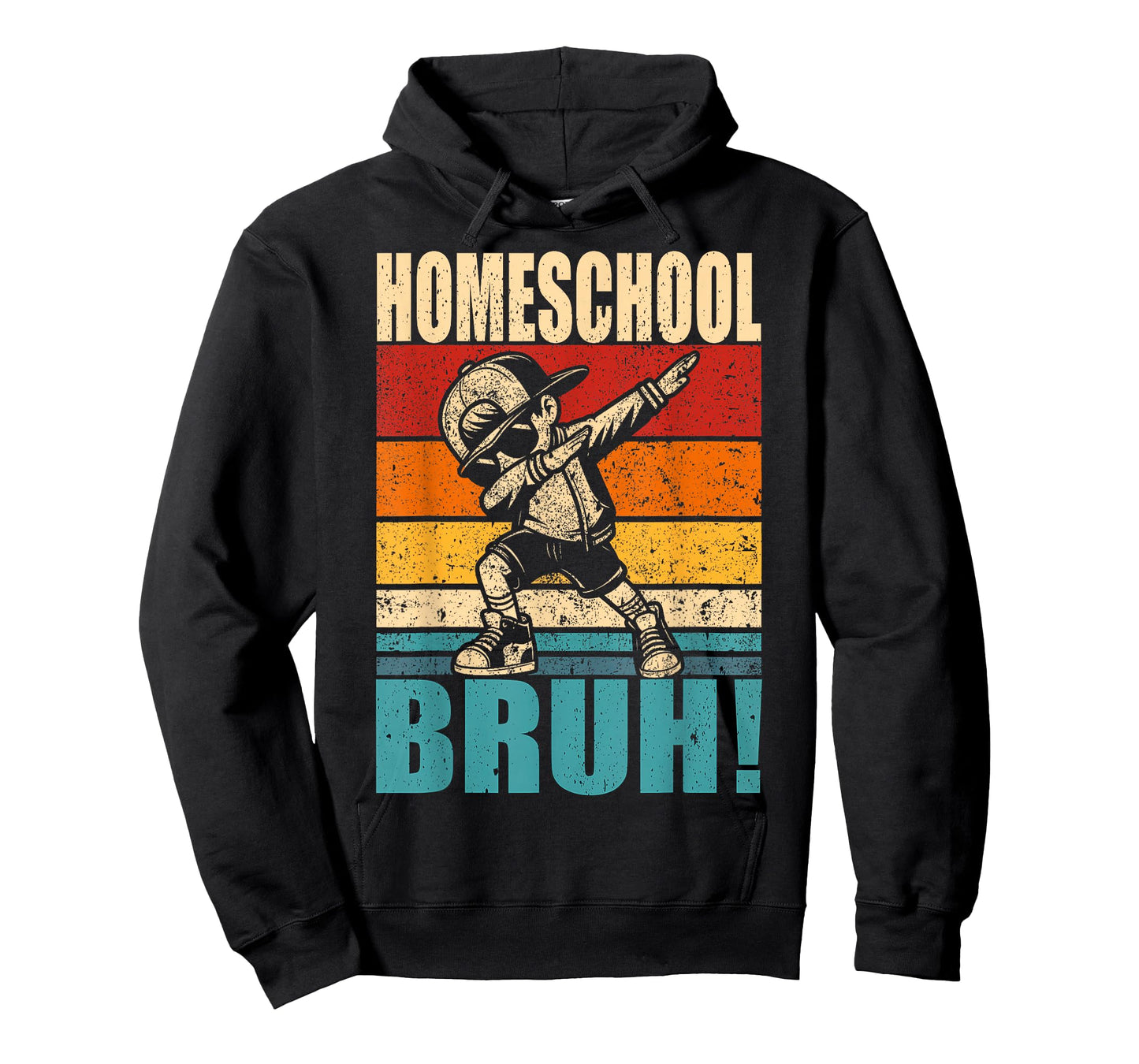 Homeschool Bruh Dabbing Boy Homeschool Squad Boy Student T-Shirt