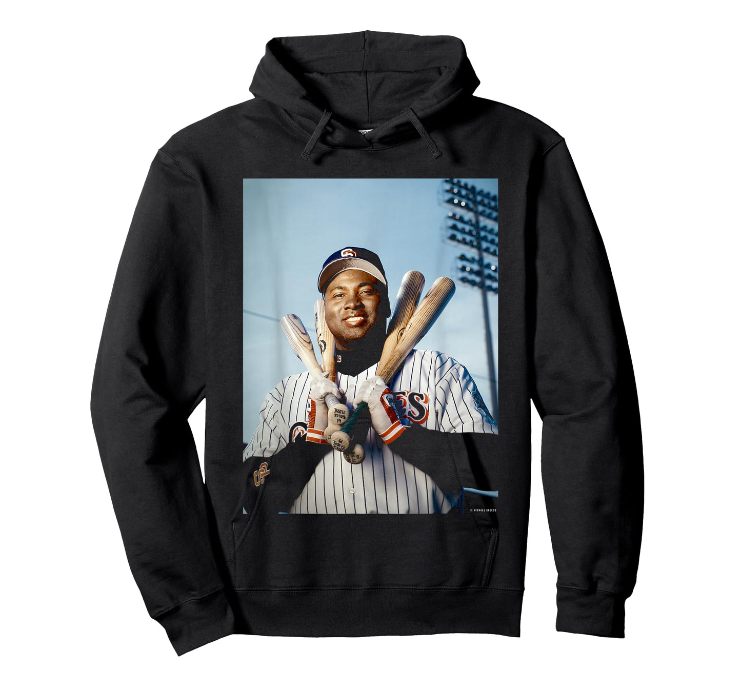 Mr Padres Tony Gwynn Fielder San Diego by Michael Grecco T-Shirt