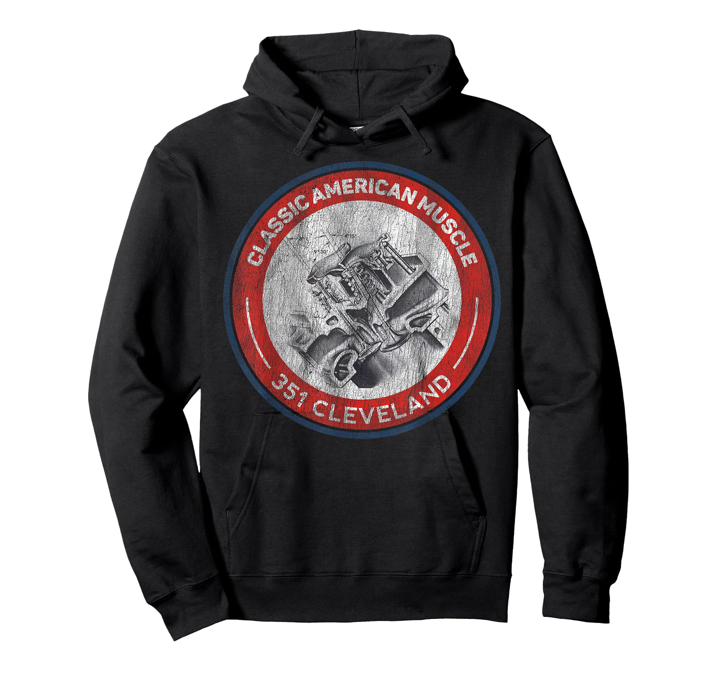 351 Cleveland Canted Valve Musclecar Retro Logo Tshirt T-Shirt