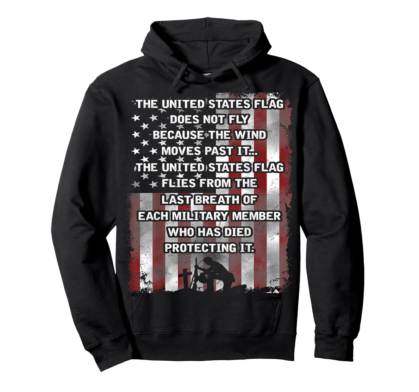 The United States Flag Does Not Fly Because The Wind T-Shirt