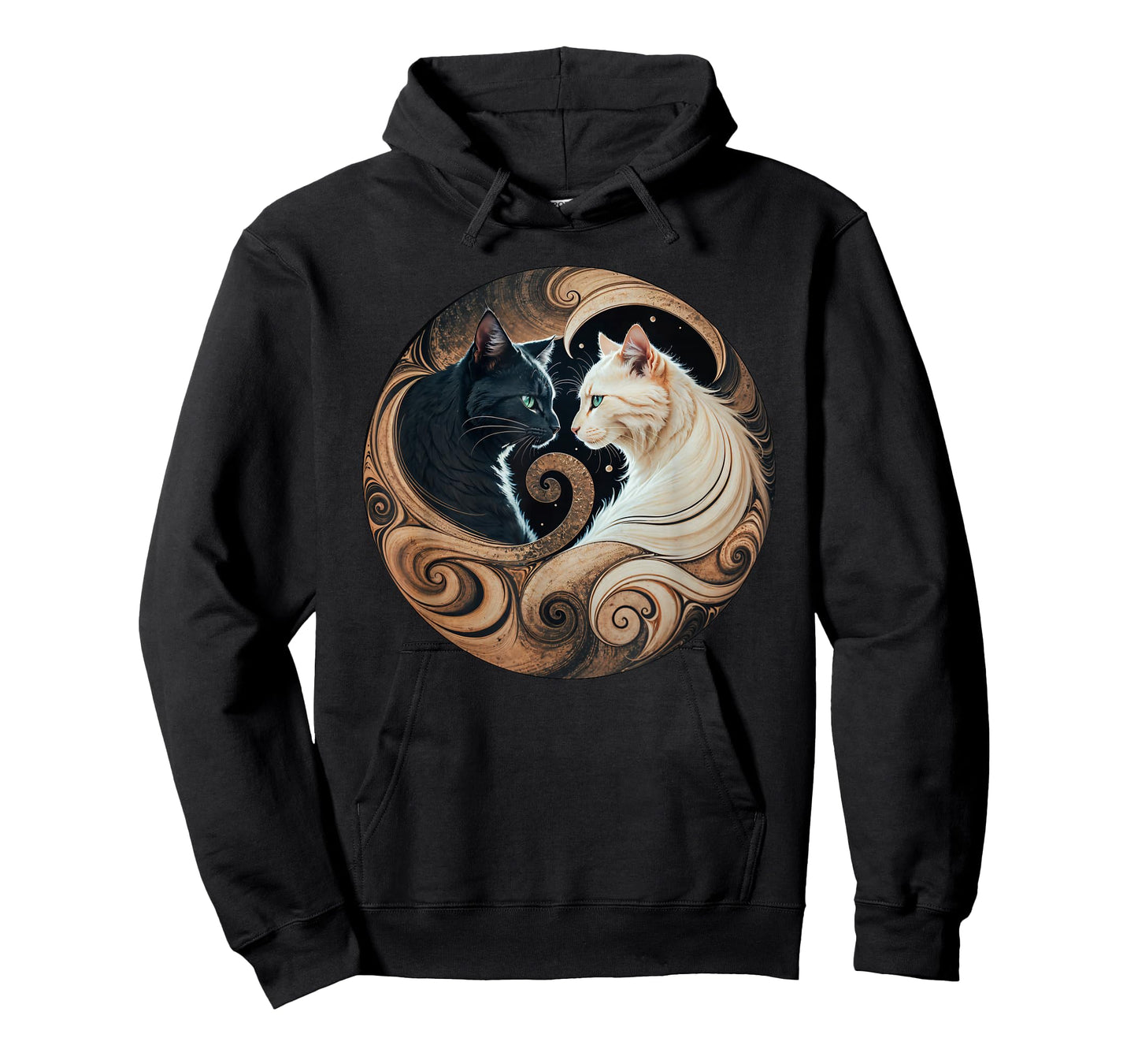 Cats Yin Yang T-Shirt