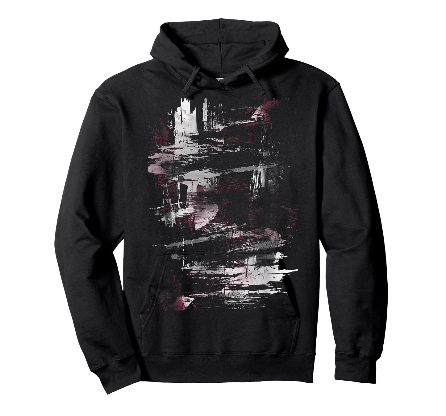 Black And White Urban Night T-Shirt