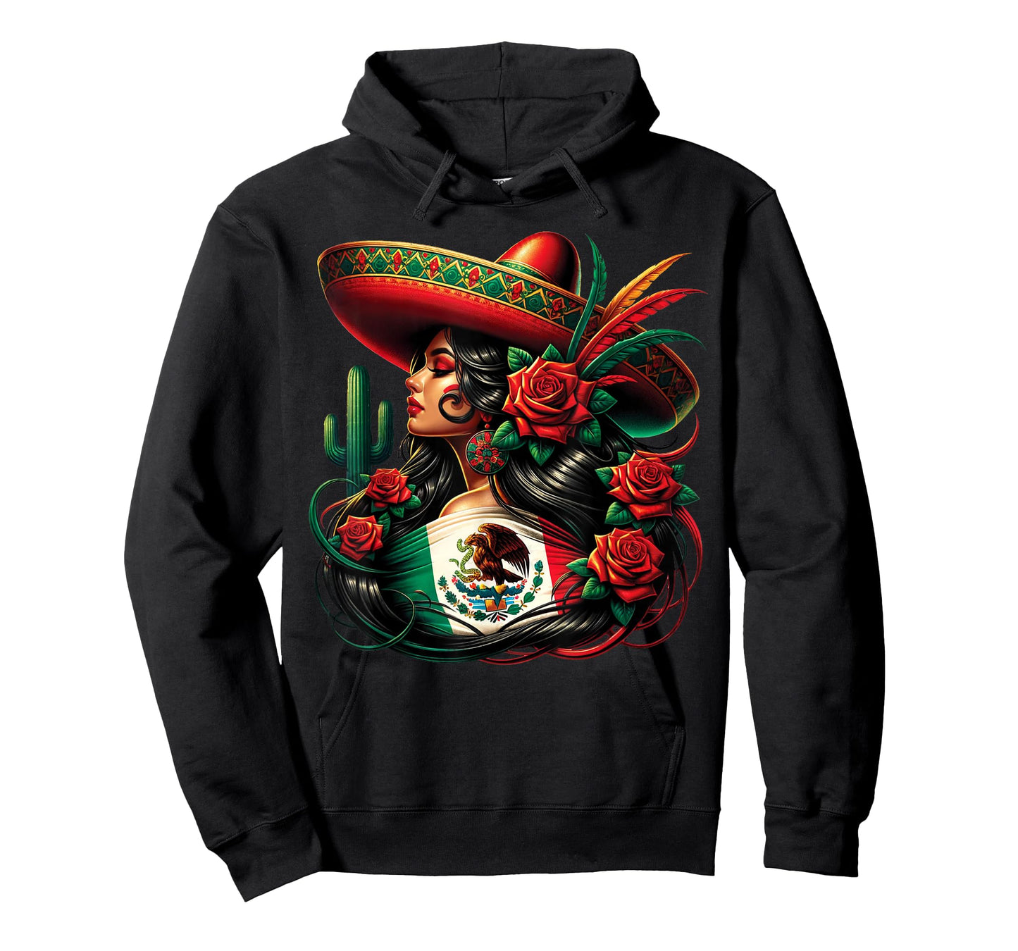 Mexico Flag Mexican Hispanic Siesta Pride Viva Mexico Women T-Shirt