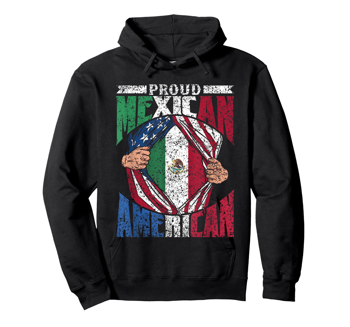 Proud Mexican American Us Mexican American T-Shirt