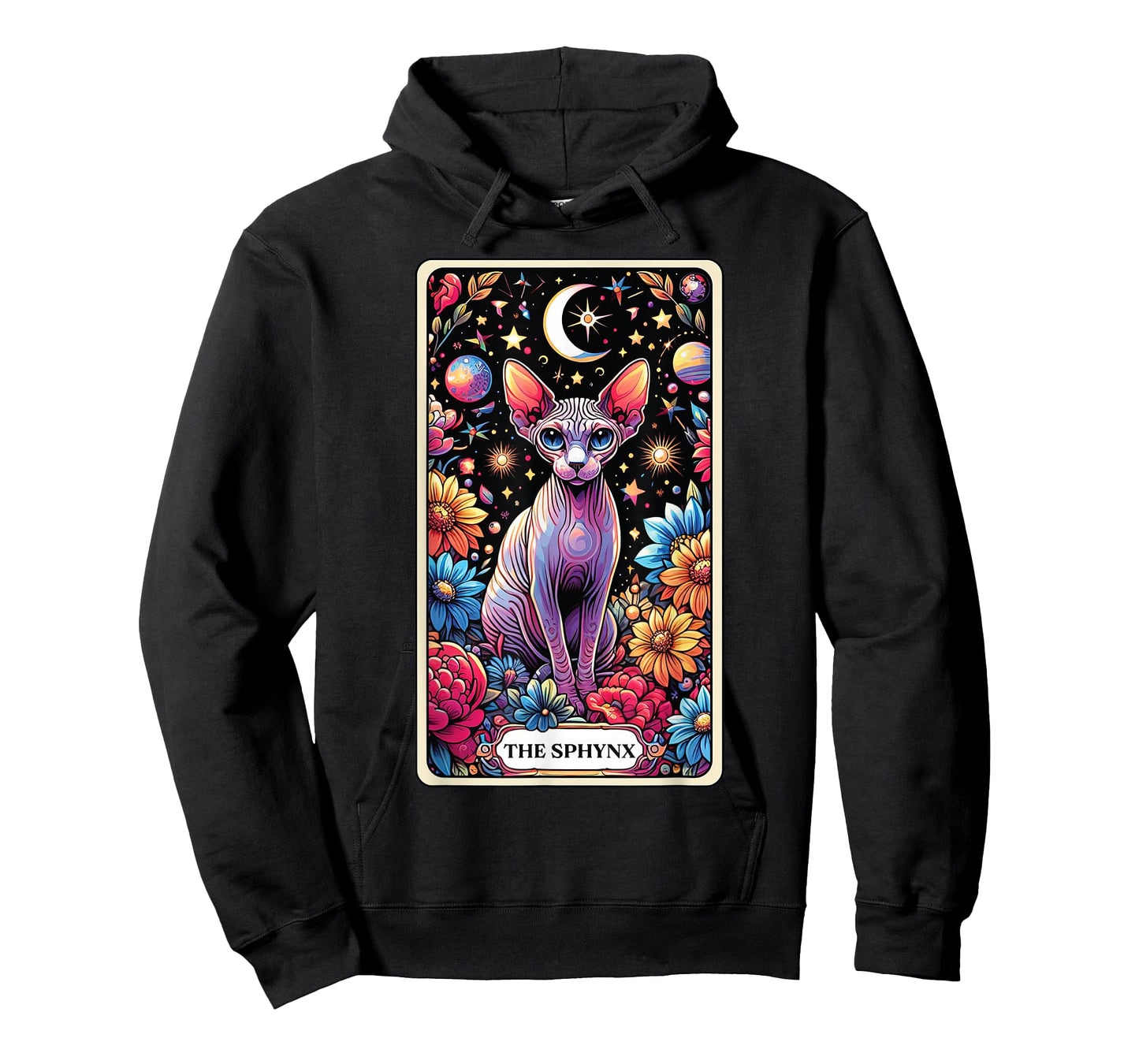 The Sphynx Cat Tarot Card T-Shirt