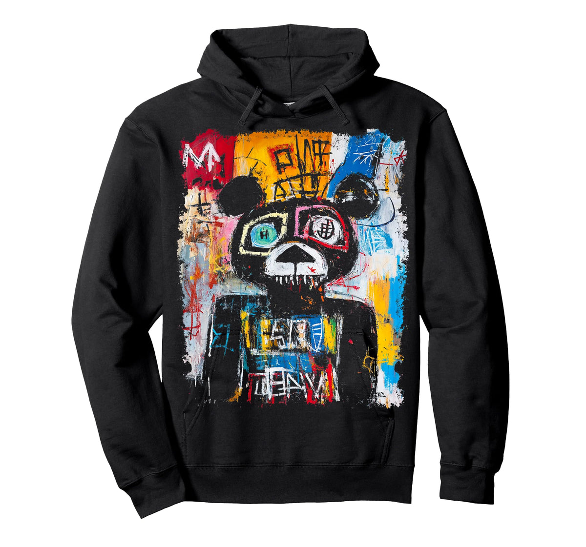 Pop Art Style Bear 90s Graffiti T-Shirt
