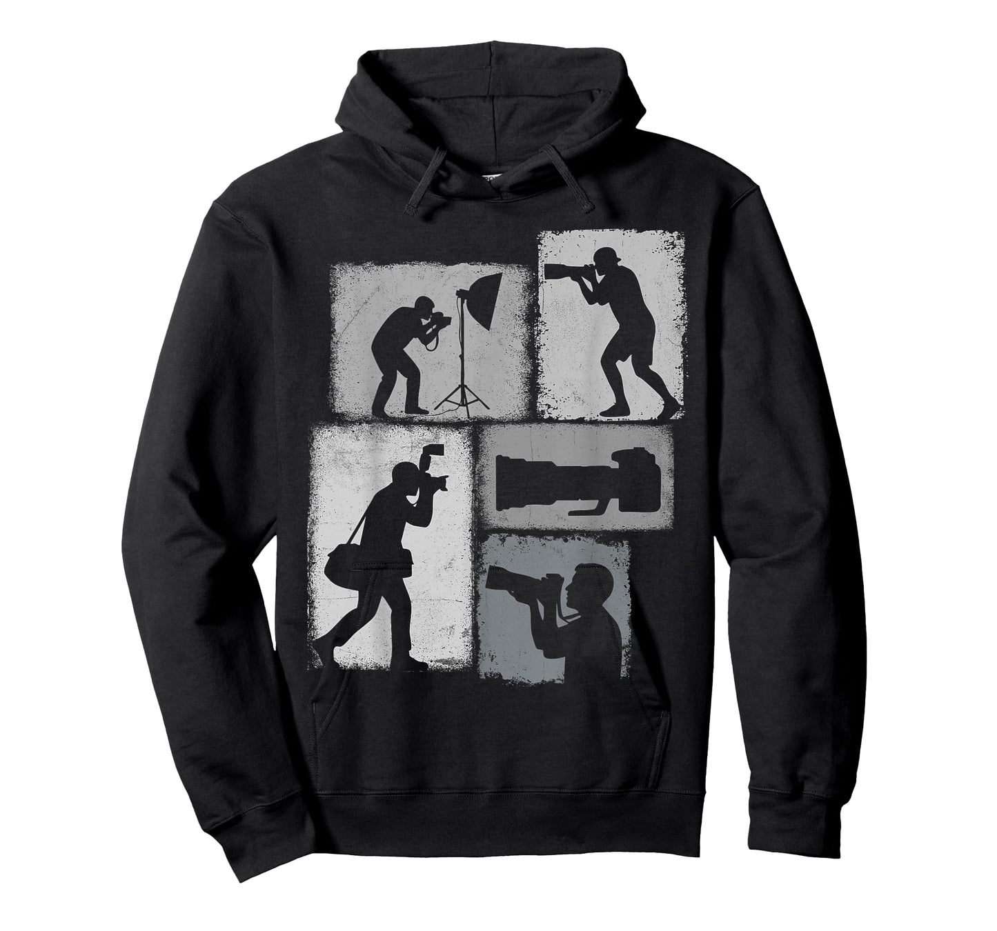 Photographer Vintage Collage Photography Men Photojournalist T-Shirt