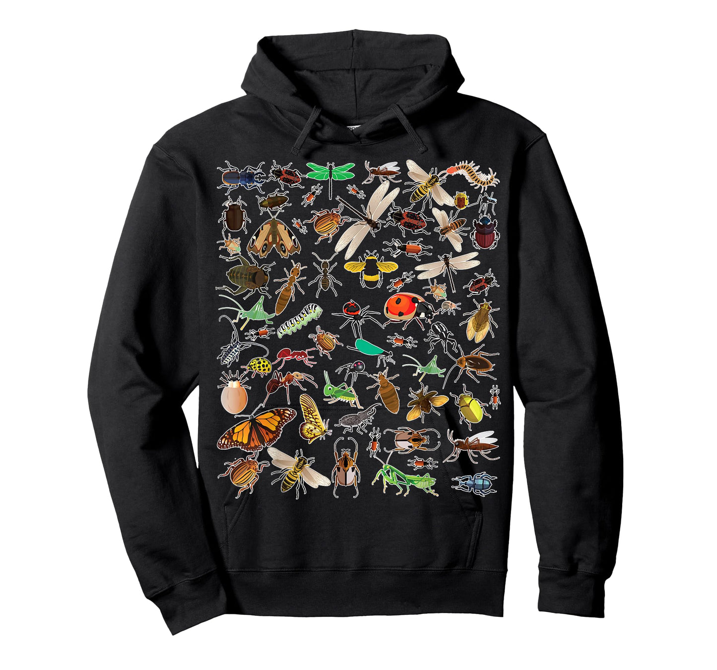 Cool Lots of Bugs | Funny Insect Lover Entomologist Boy Gift T-Shirt Small