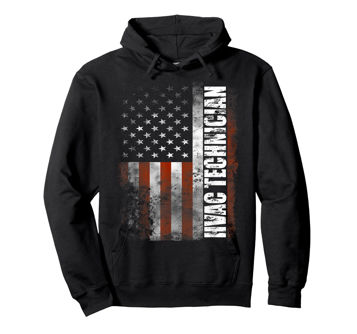 HVAC Technician Shirt American Flag T-shirt Gifts HVAC Tech T-Shirt