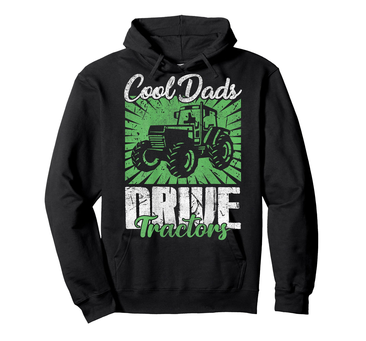 Cool Dads Drive Tractors Farmer Dad Farming Men (On Back) T-Shirt