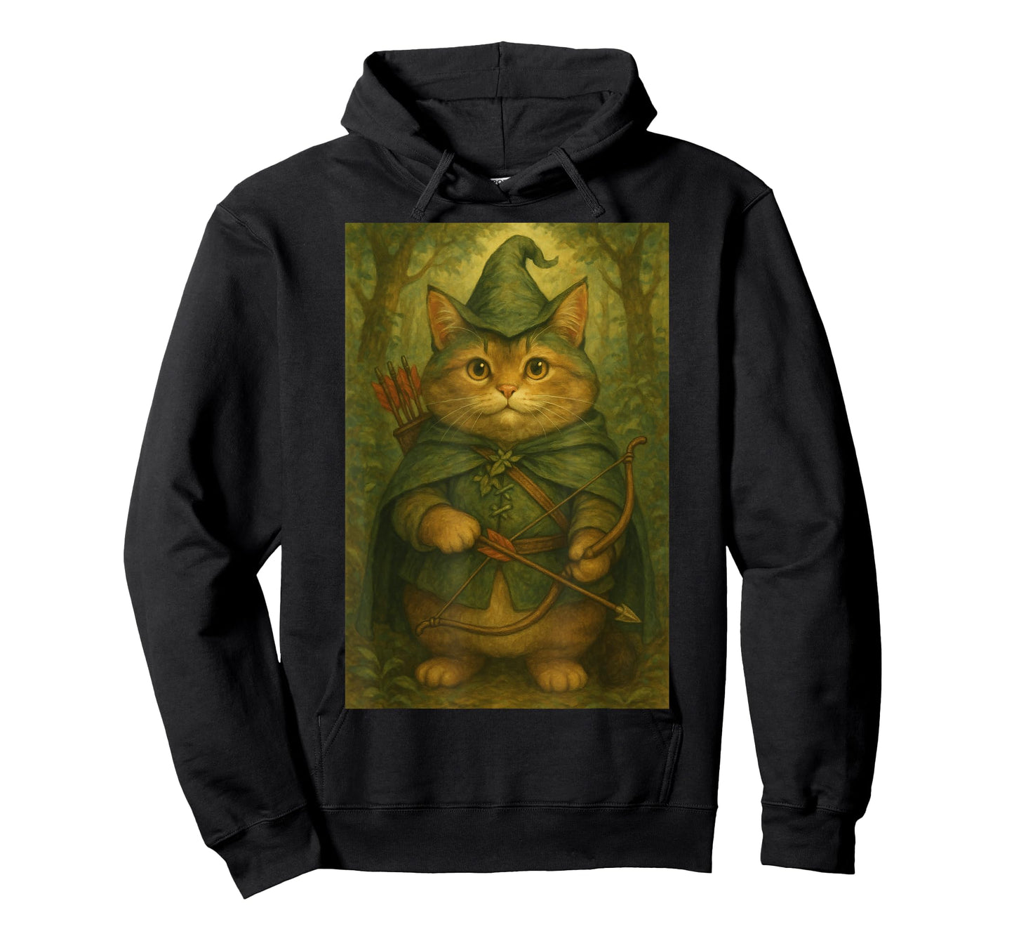 Cat Archer Pet Costume Outfit Funny Meme T-Shirt for Men Women Kids