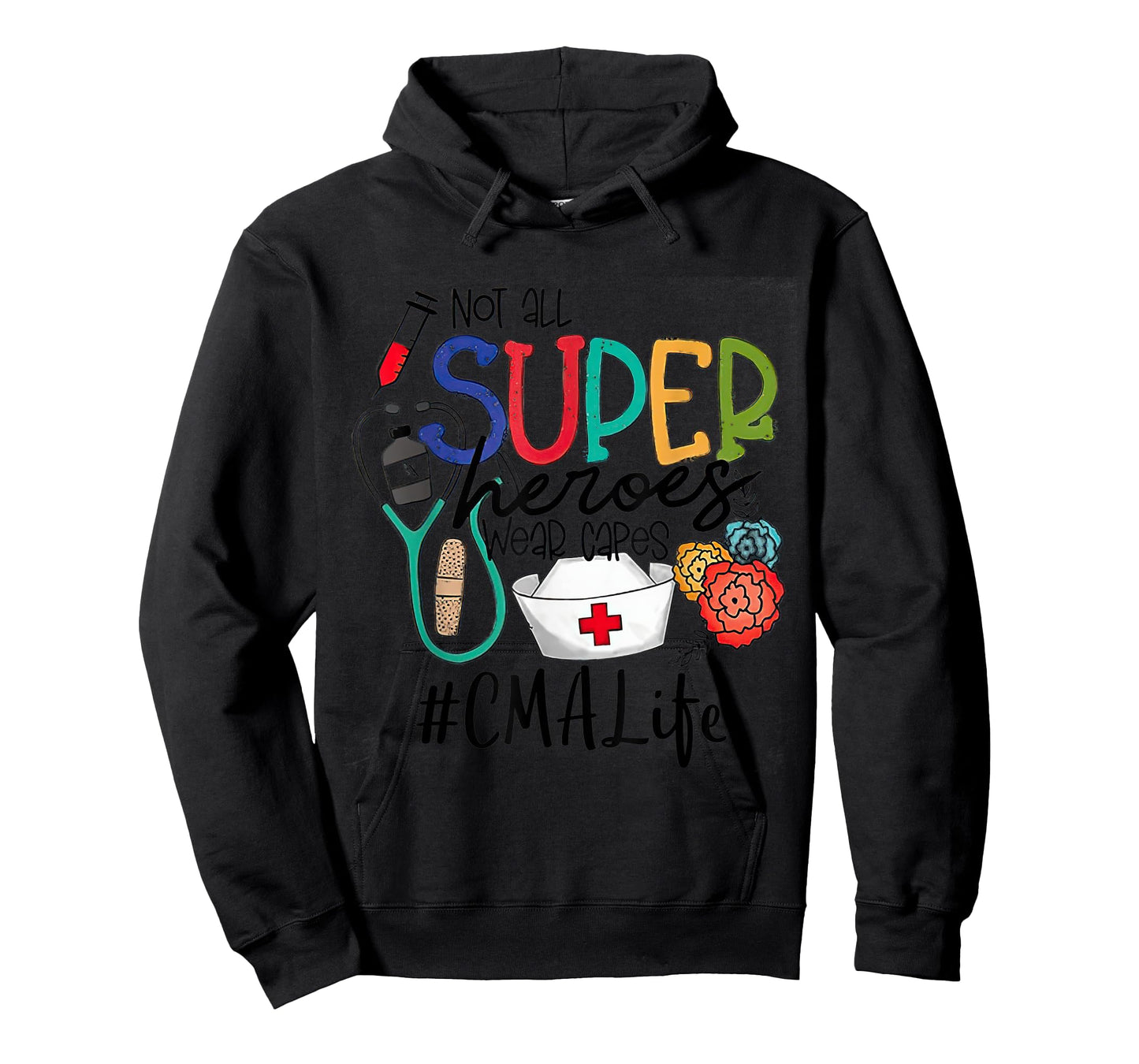 CMA not all super heroes wear capes parent's day love CMA T-Shirt